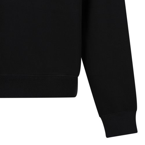 Mackage Black Cotton Crew Neck Sweatshirt.