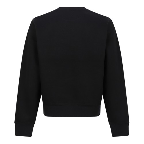 Mackage Black Logo Cotton Sweatshirt. 2