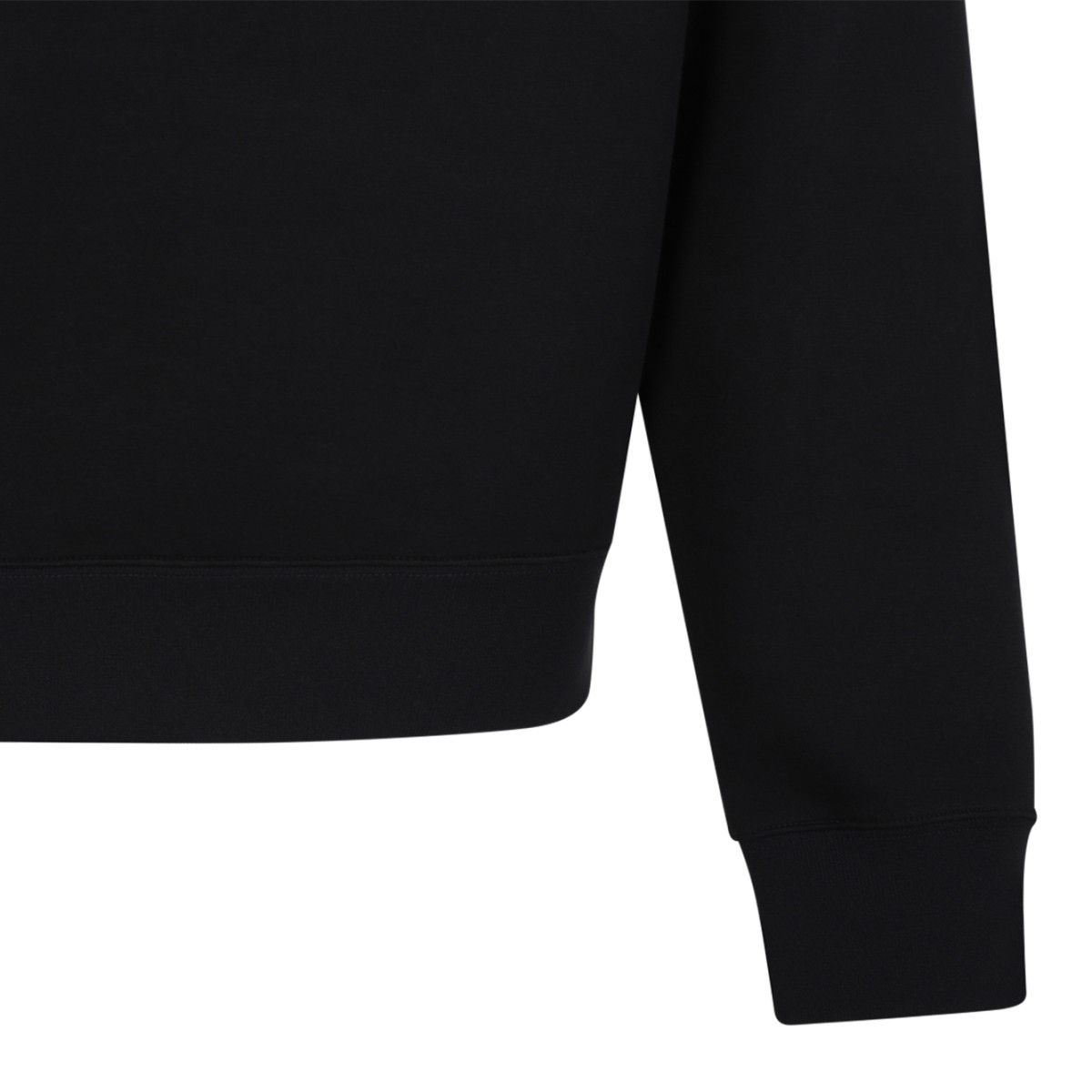 Mackage Black Logo Cotton Sweatshirt.