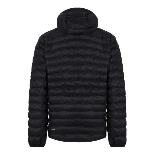 Rab Black Lightweight Quilted Hooded Jacket.