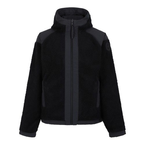 Canada Goose Black Hybrid Hooded Jacket.