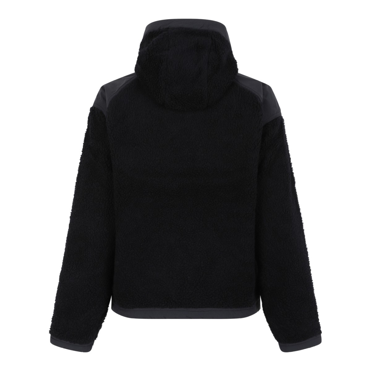 Canada Goose Black Hybrid Hooded Jacket.