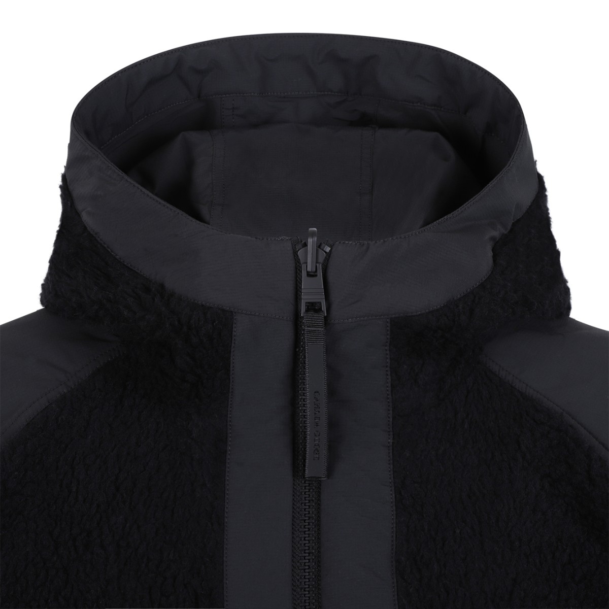 Canada Goose Black Hybrid Hooded Jacket.