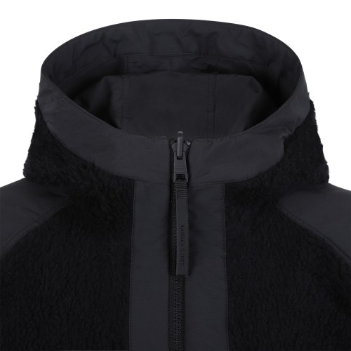 Canada Goose Black Hybrid Hooded Jacket.