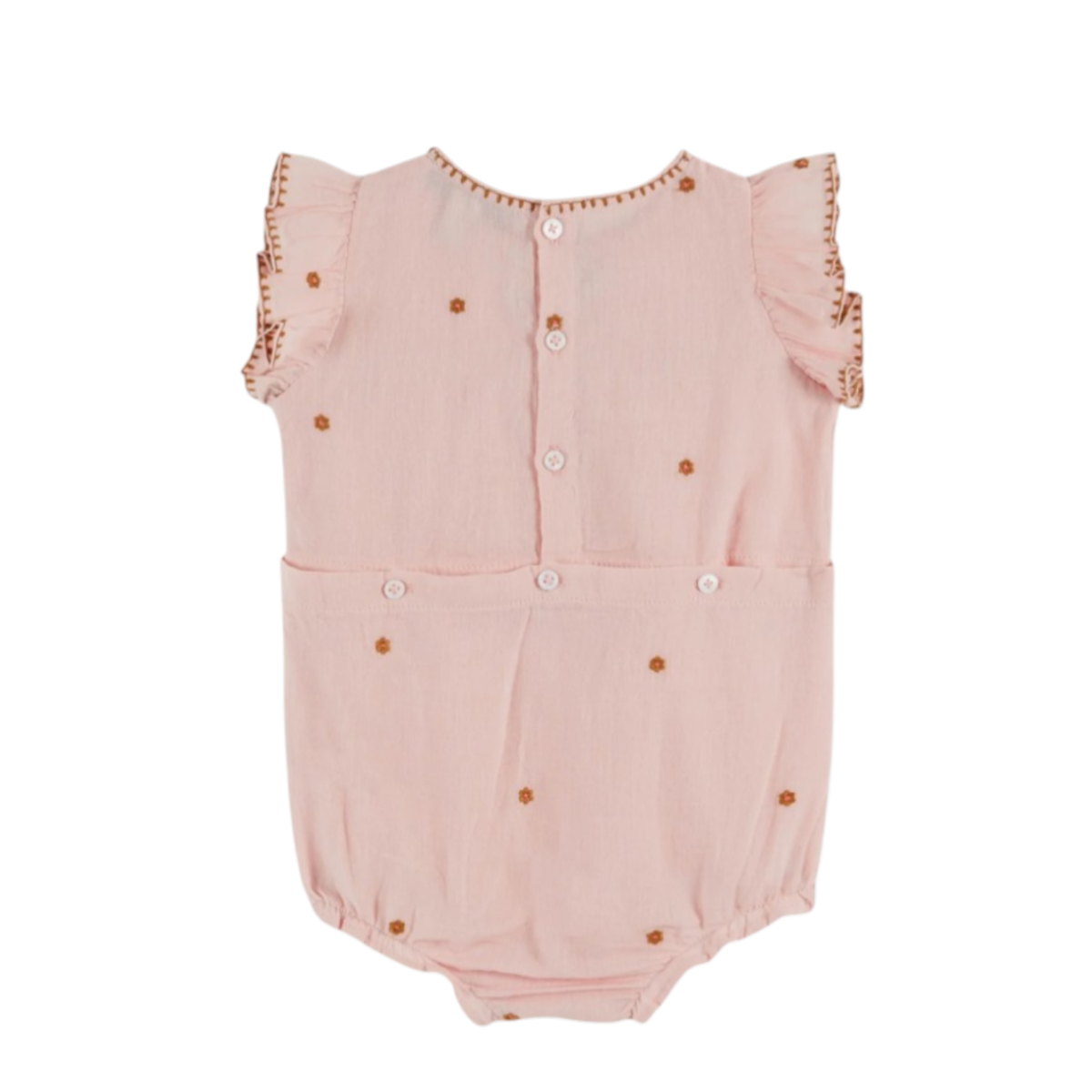 Combibloomer embroidered pink flowers