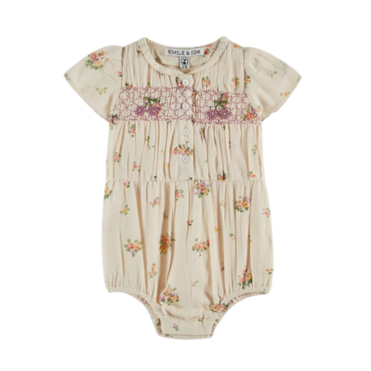Combibloomer althea floral smocked