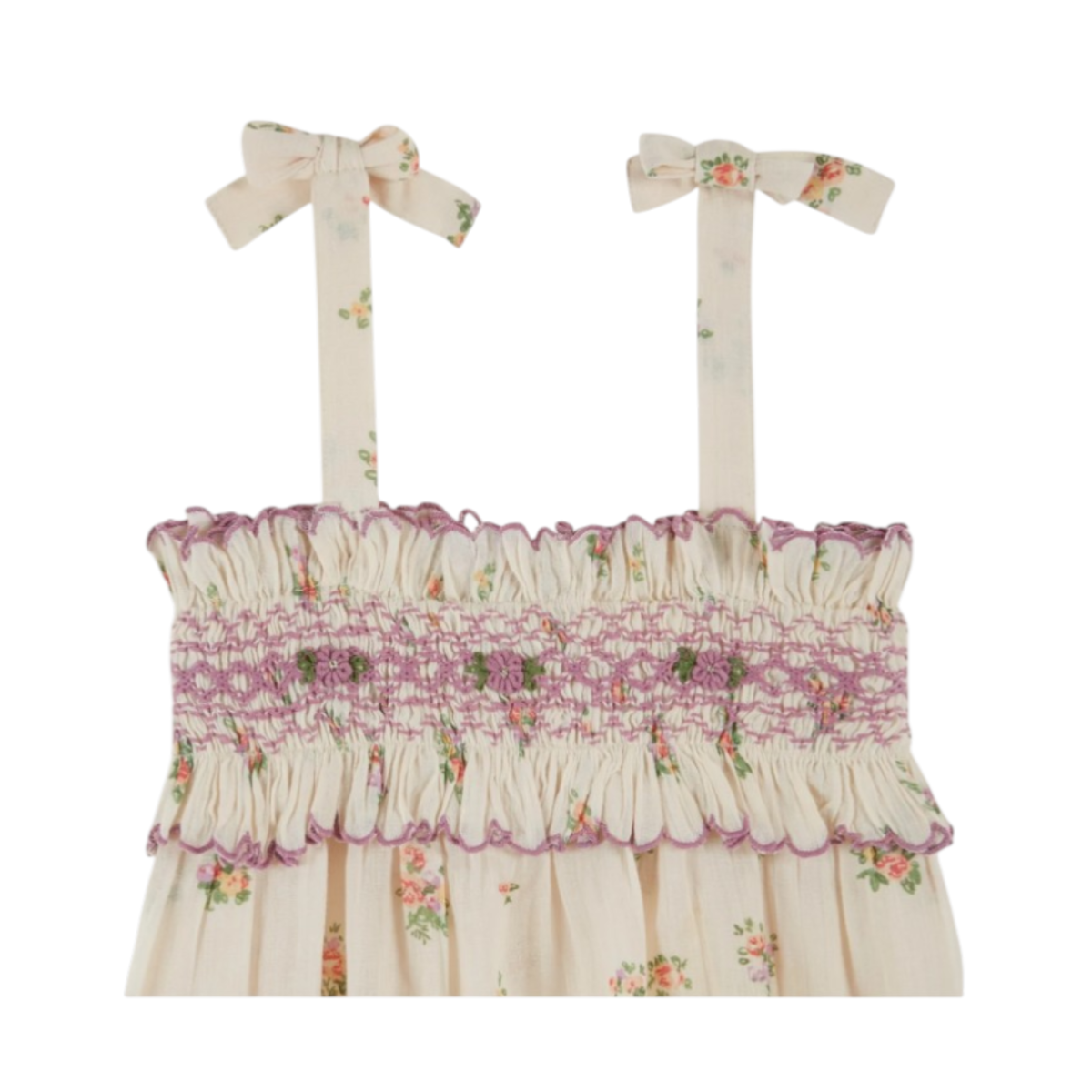 Top althea floral smocked