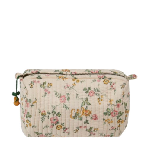 Toiletry bag floral rose