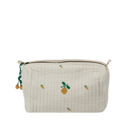 Toiletry bag Lemon ecru