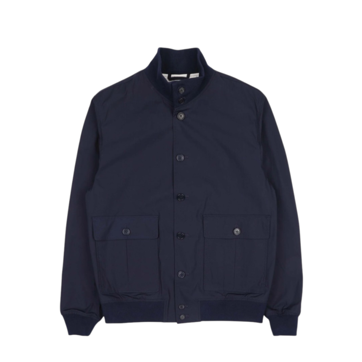 Jacket Navy in strech poplin, unlined
