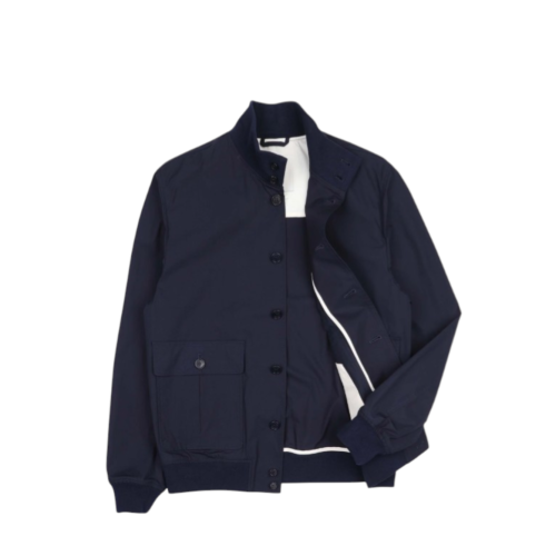 Jacket Navy in strech poplin, unlined 2