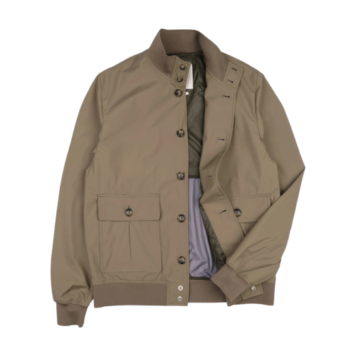 Pocket sized microfiber jacket Havana 2