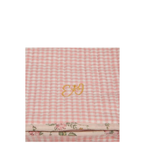 Suitcase Pink gingham