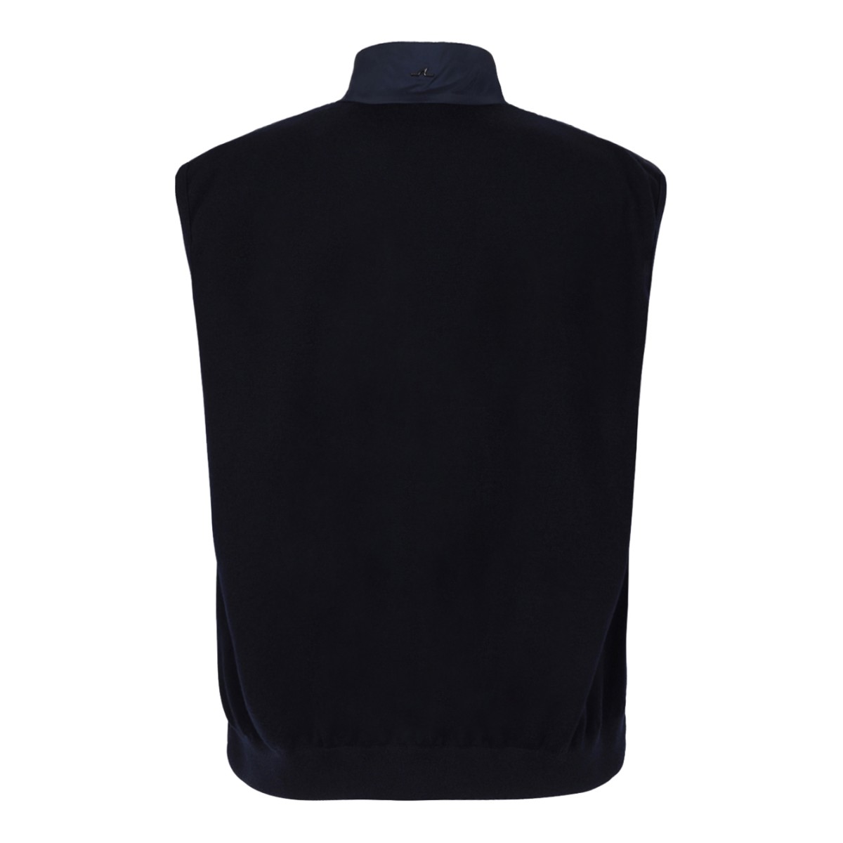 Paul & Shark Navy Blue Quilted Down Vest.