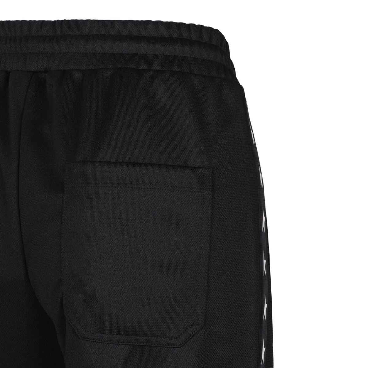 Golden Goose Black and White Track Pants. 