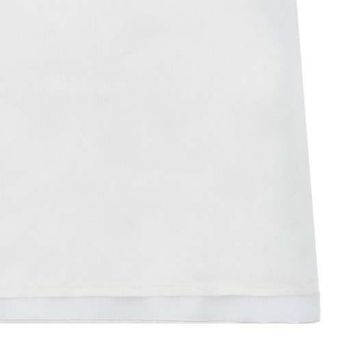 AMI Paris White Silk Sleeveless Top.