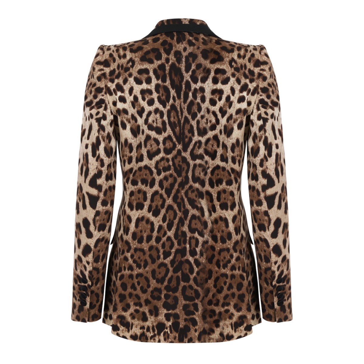 Dolce & Gabbana Leopard Print Tailored Blazer.  