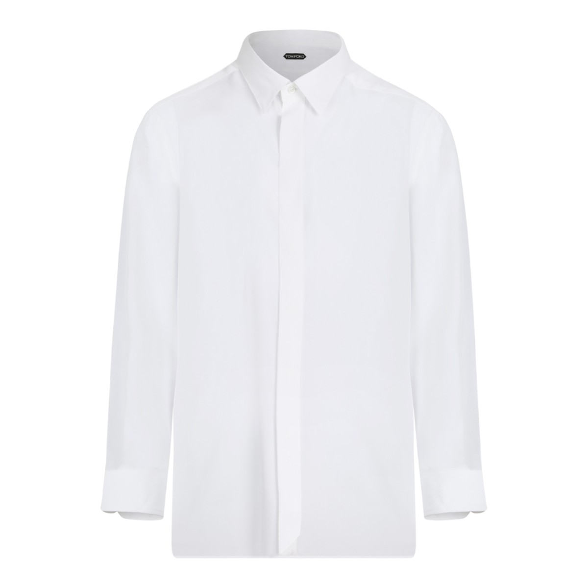 Tom Ford White Cotton Dress Shirt.