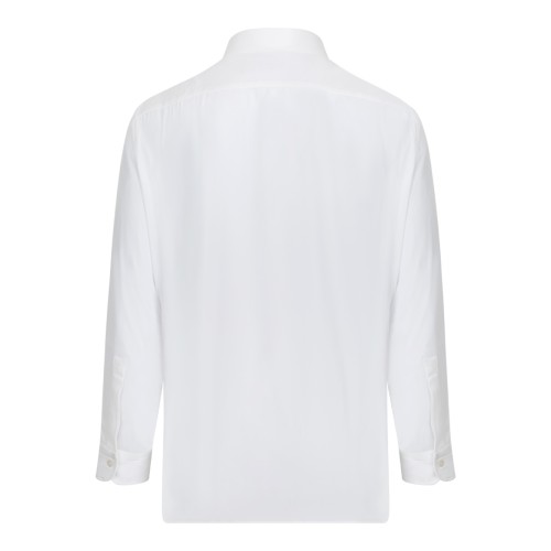 Tom Ford White Cotton Dress Shirt. 2