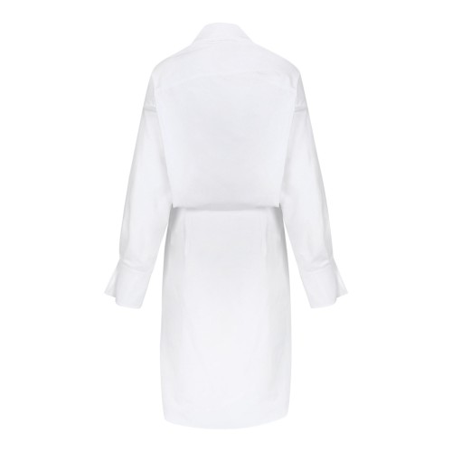 Vivienne Westwood White Shirt Dress with Waist Tie. 2