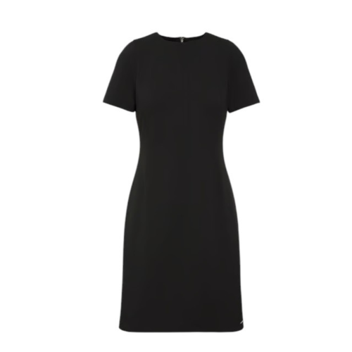 Calvin Klein Black Short-Sleeve Mini Dress.  