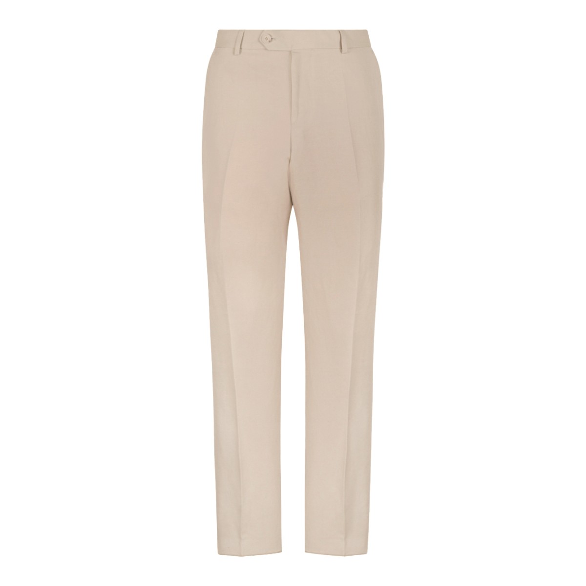 Boss x David Beckham Beige Tailored Trousers.