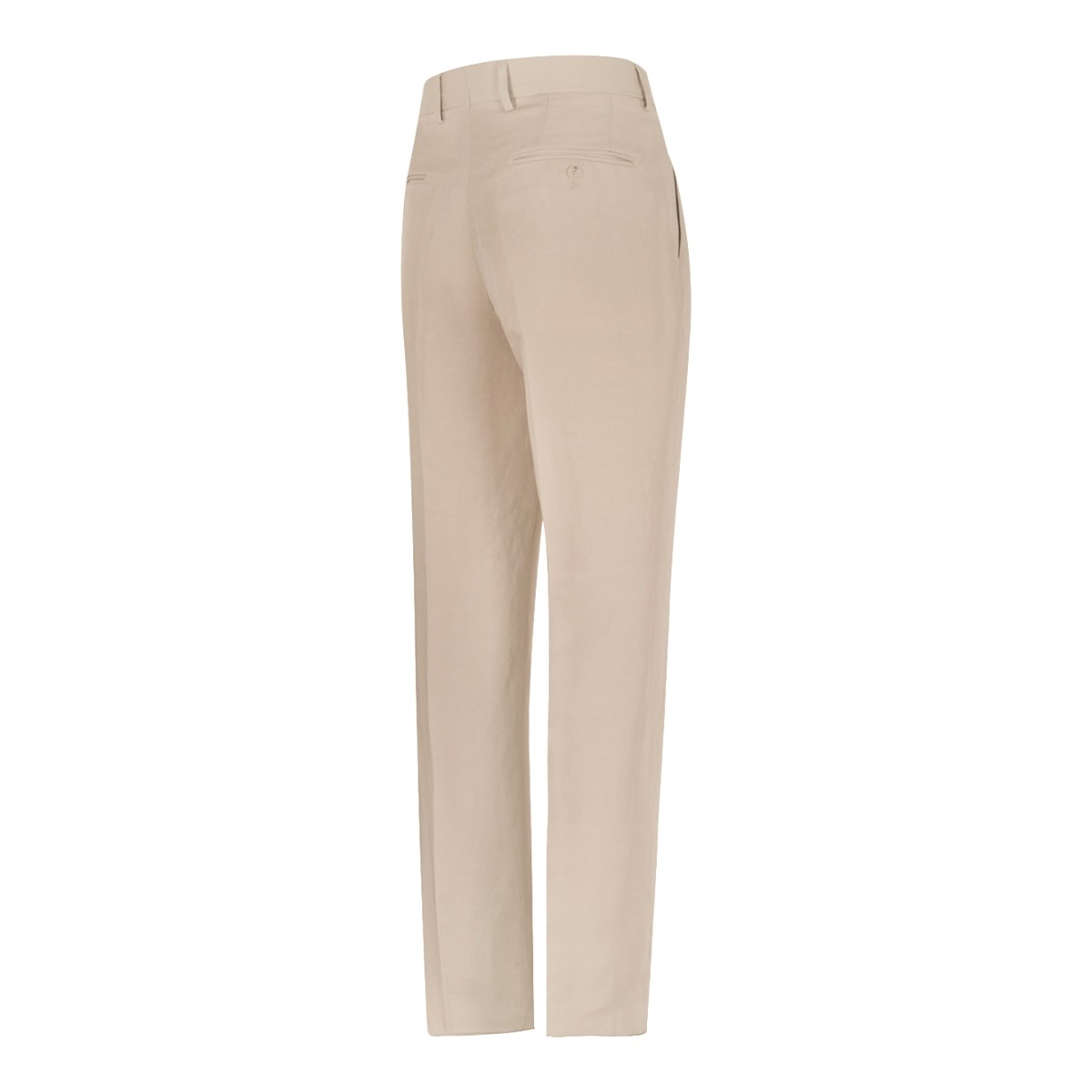 Boss x David Beckham Beige Tailored Trousers.