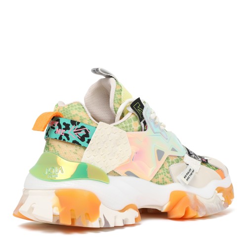 Joia Paris Multicolor Chunky Mesh Sneakers.