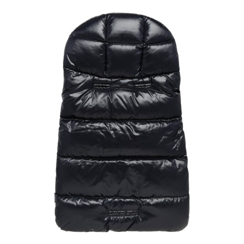 Moncler Navy Quilted Down Baby Nest. 2