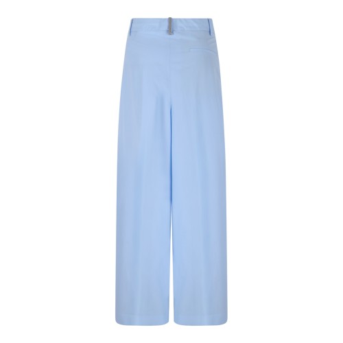 Fabiana Filippi Brown High-Waisted Cropped Trousers. 2