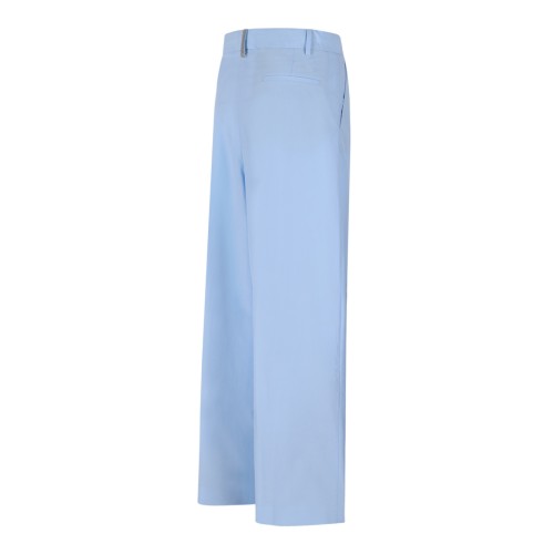 Fabiana Filippi Brown High-Waisted Cropped Trousers.