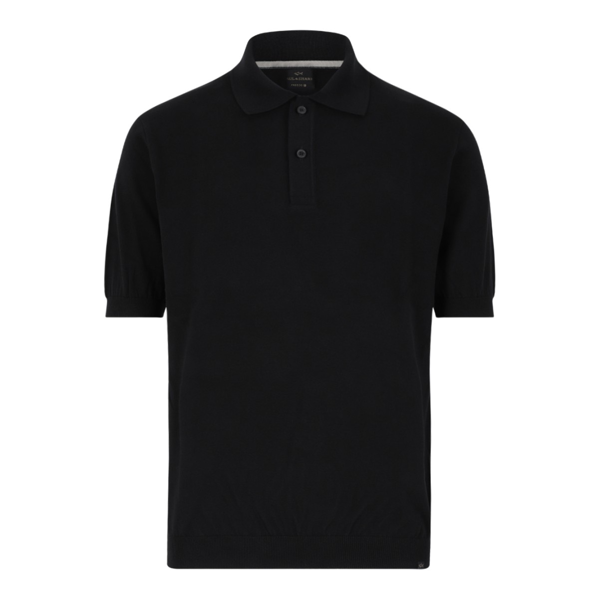 Paul & Shark Brown Cotton Polo Shirt.