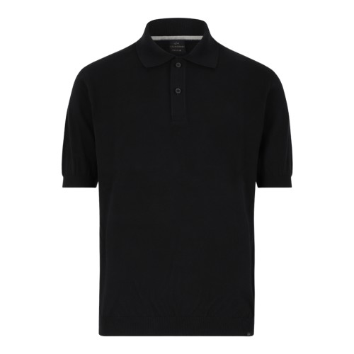 Paul & Shark Brown Cotton Polo Shirt.