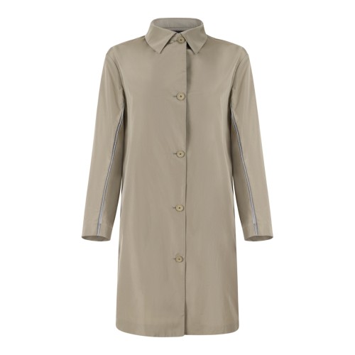 Fabiana Filippi Beige Lightweight Shirt Dress.  