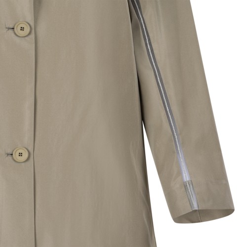 Fabiana Filippi Beige Lightweight Shirt Dress.  