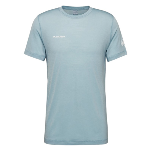 Mammut Light Blue Technical Performance T-Shirt. 