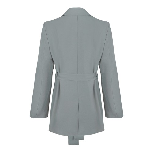 Calvin Klein Beige Tailored Single-Breasted Blazer.