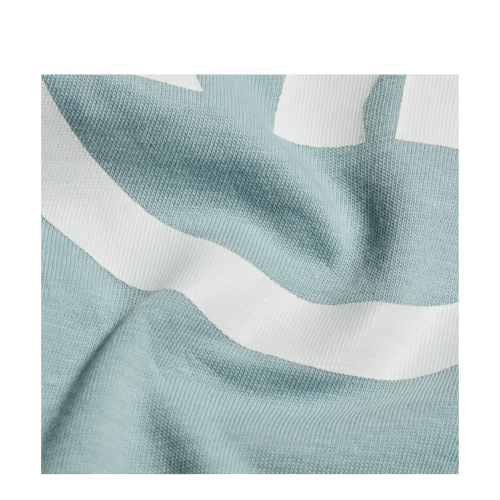 Mammut Light Blue Technical T-Shirt with Logo Print.  