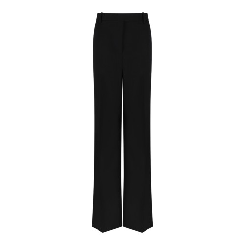Tom Ford Black Tailored Straight-Leg Trousers.