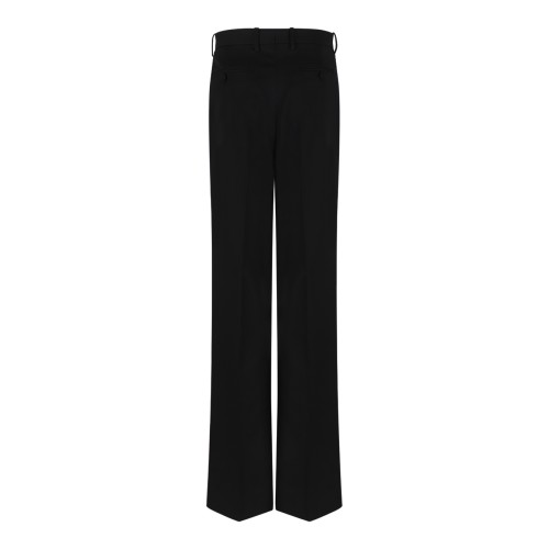 Tom Ford Black Tailored Straight-Leg Trousers.