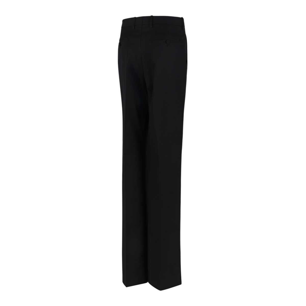 Tom Ford Black Tailored Straight-Leg Trousers.