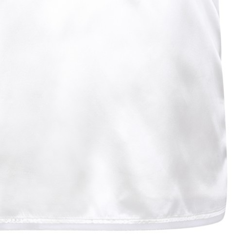 Fabiana Filippi Silver Satin Camisole Top. 