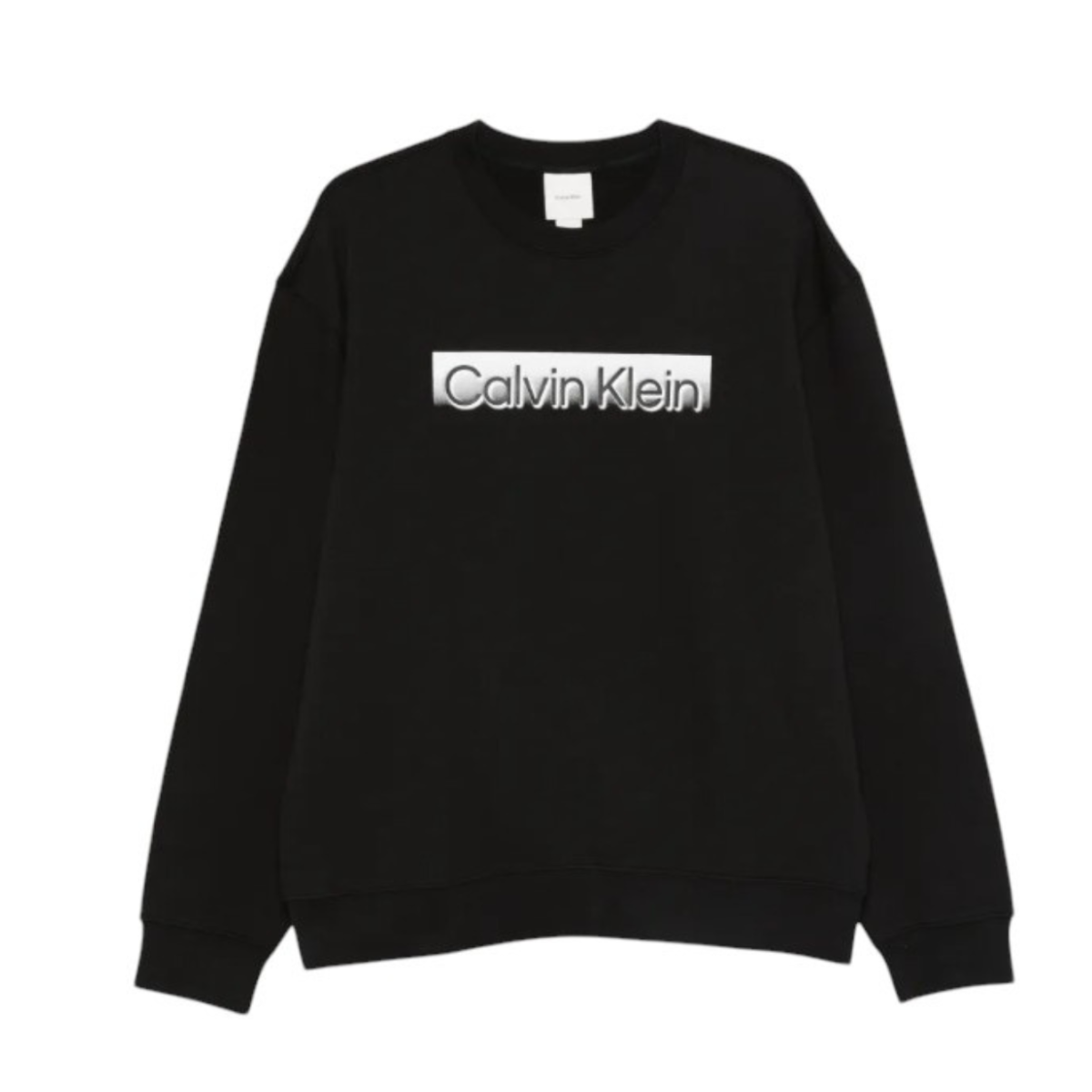 Calvin Klein Black Logo Sweatshirt.