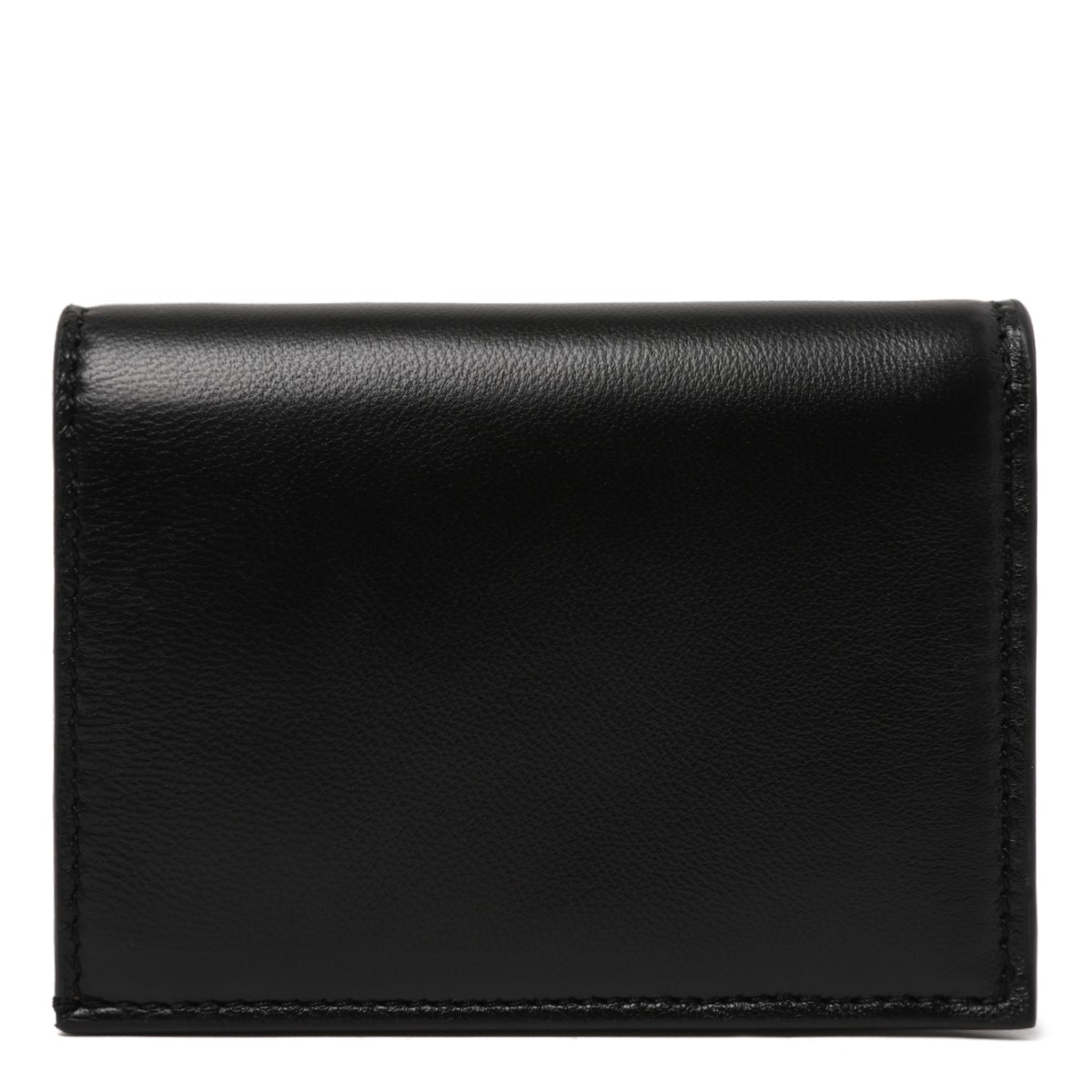 Versace Black Leather Medusa Wallet.
