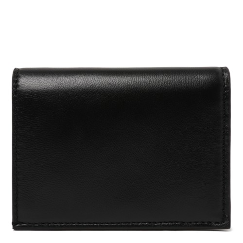Versace Black Leather Medusa Wallet.