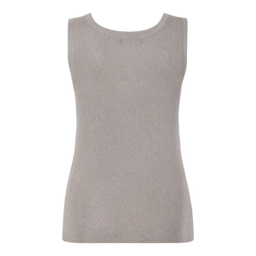 Fabiana Filippi top woman colour burro 2