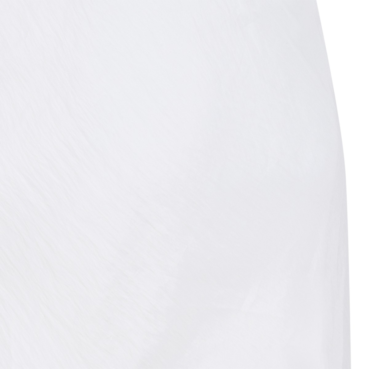 Maison Kitsun White Sleeveless Midi Dress.