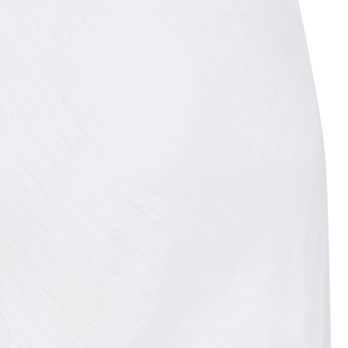 Maison Kitsun White Sleeveless Midi Dress.