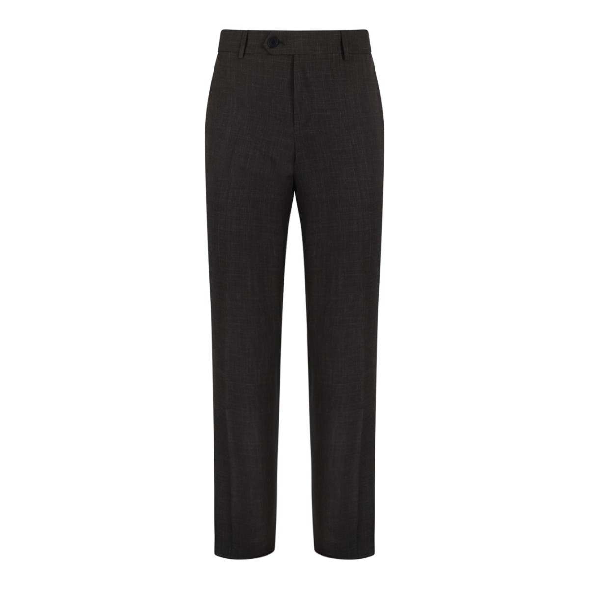 Boss x David Beckham Brown Tailored Trousers.