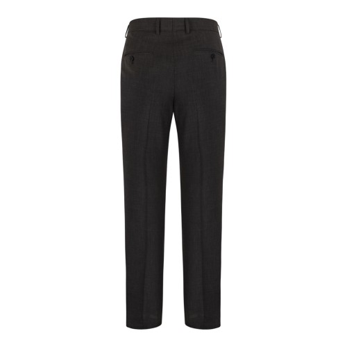 Boss x David Beckham Brown Tailored Trousers. 2
